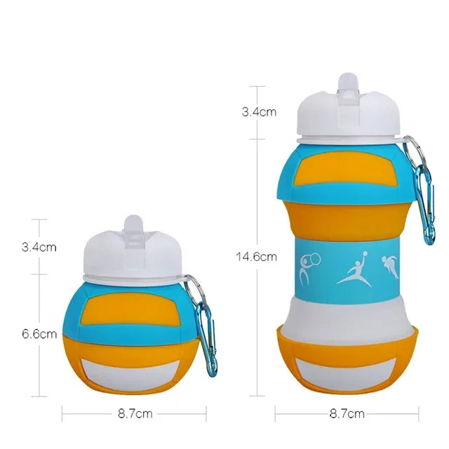 Foldable Water Bottle - Happy Health Star