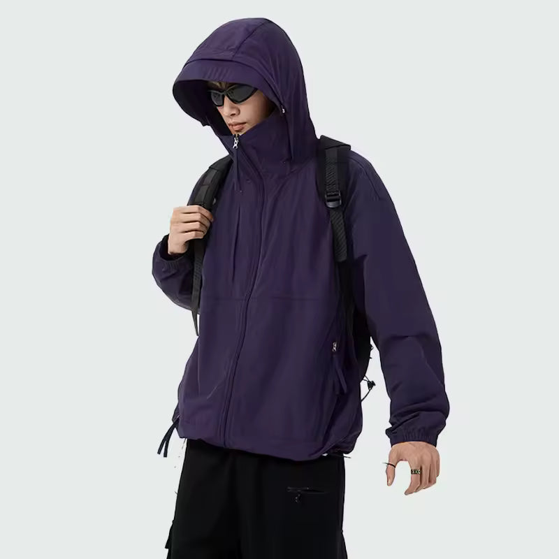 UPF50+ Lightweight Outdoor Sunscreen Jacket