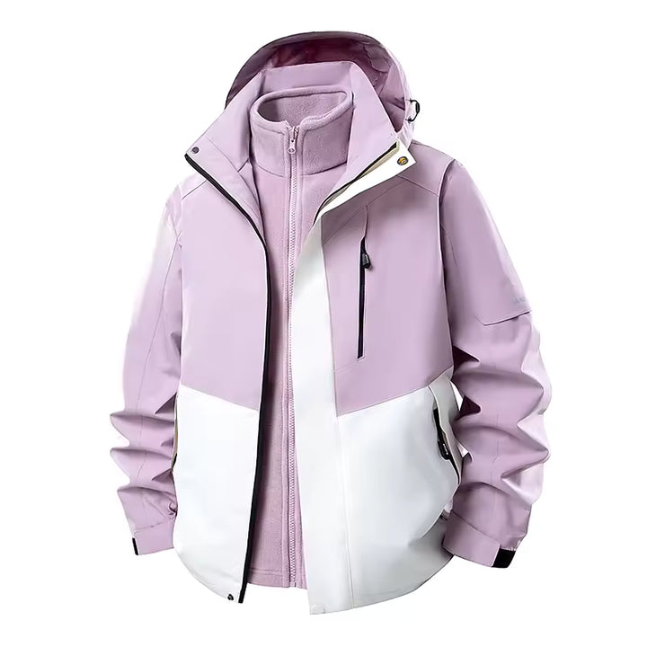 Men’s 3-in-1 Waterproof Thermal Hiking Jacket