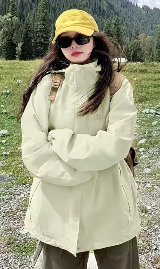 3-in-1 Waterproof Outdoor Fleece Hiking Jacket