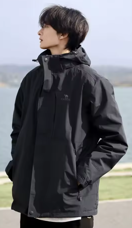 3-in-1 Waterproof Outdoor Fleece Hiking Jacket