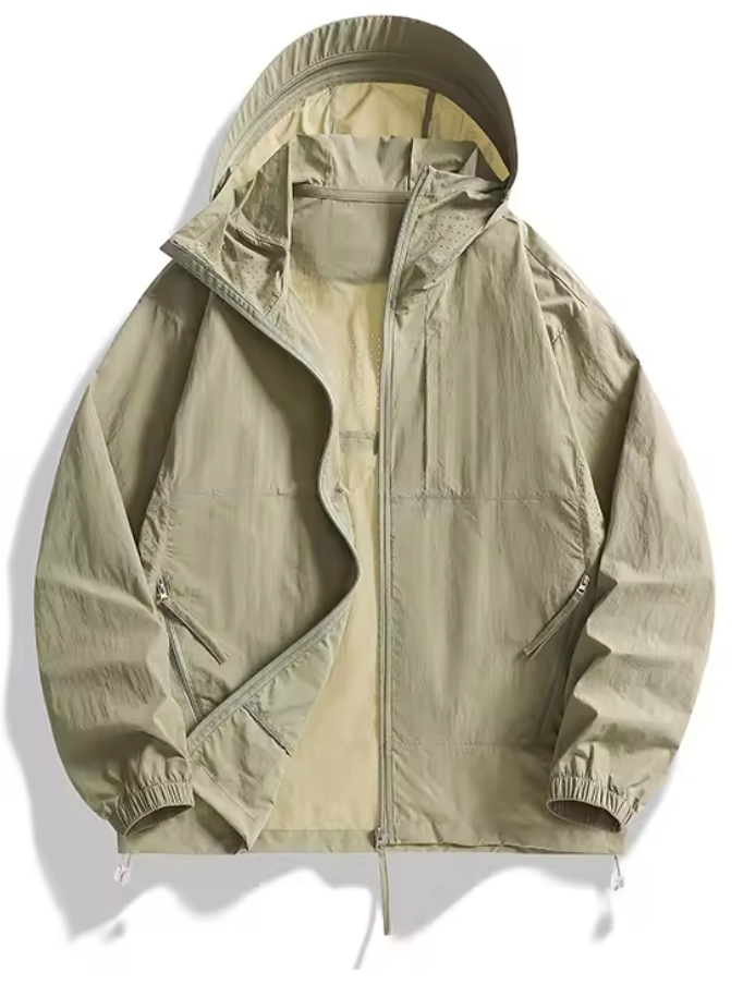UPF50+ Lightweight Outdoor Sunscreen Jacket