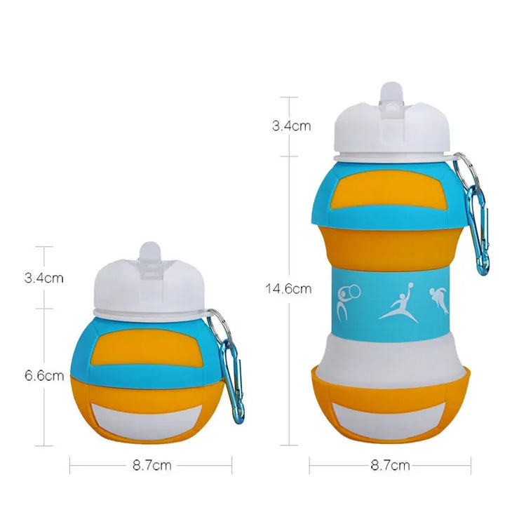 Foldable Water Bottle - Happy Health Star