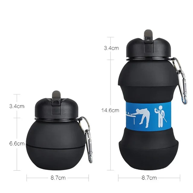 Foldable Water Bottle - Happy Health Star