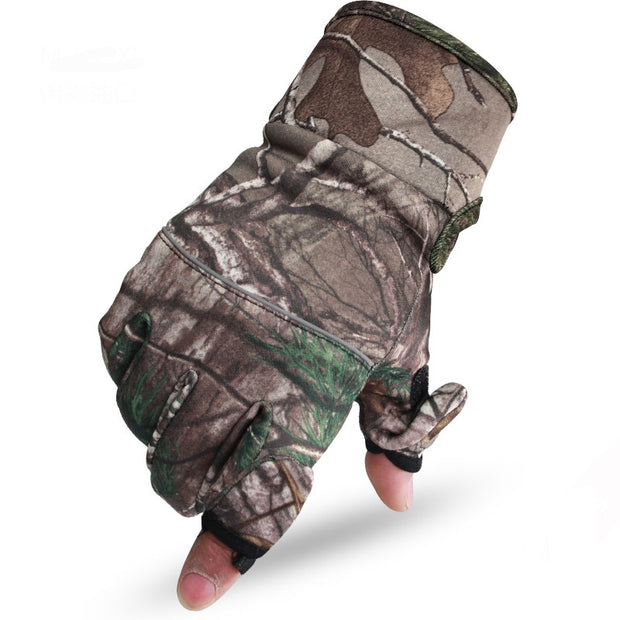 Anti-Slip Camouflage Fishing Gloves - Happy Health Star
