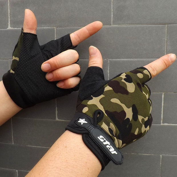 Tactical Half Finger Gloves - Happy Health Star