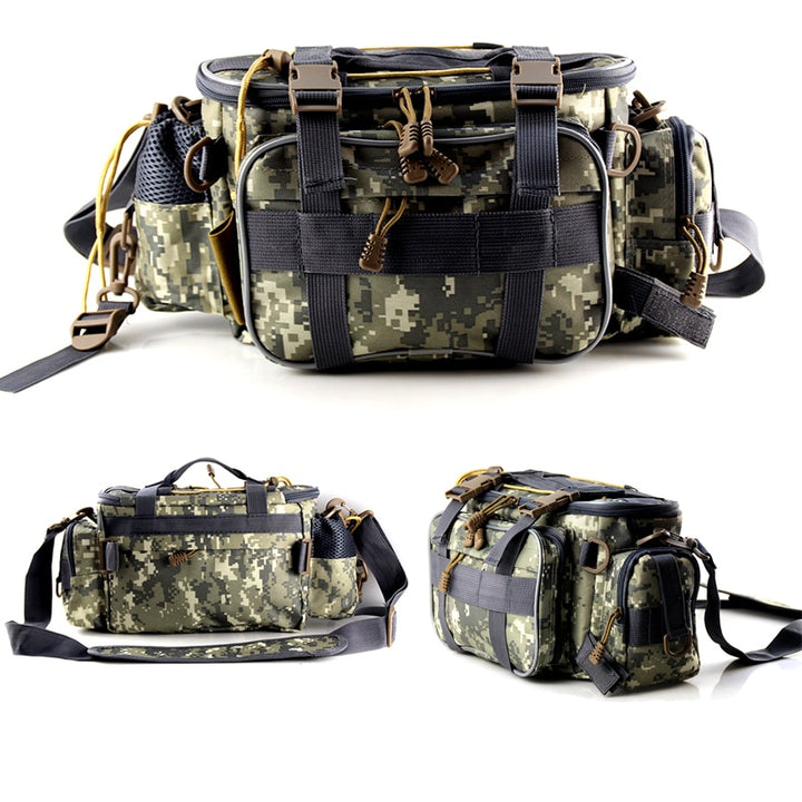 Multifunction Waterproof Fishing Shoulder Bag - Happy Health Star