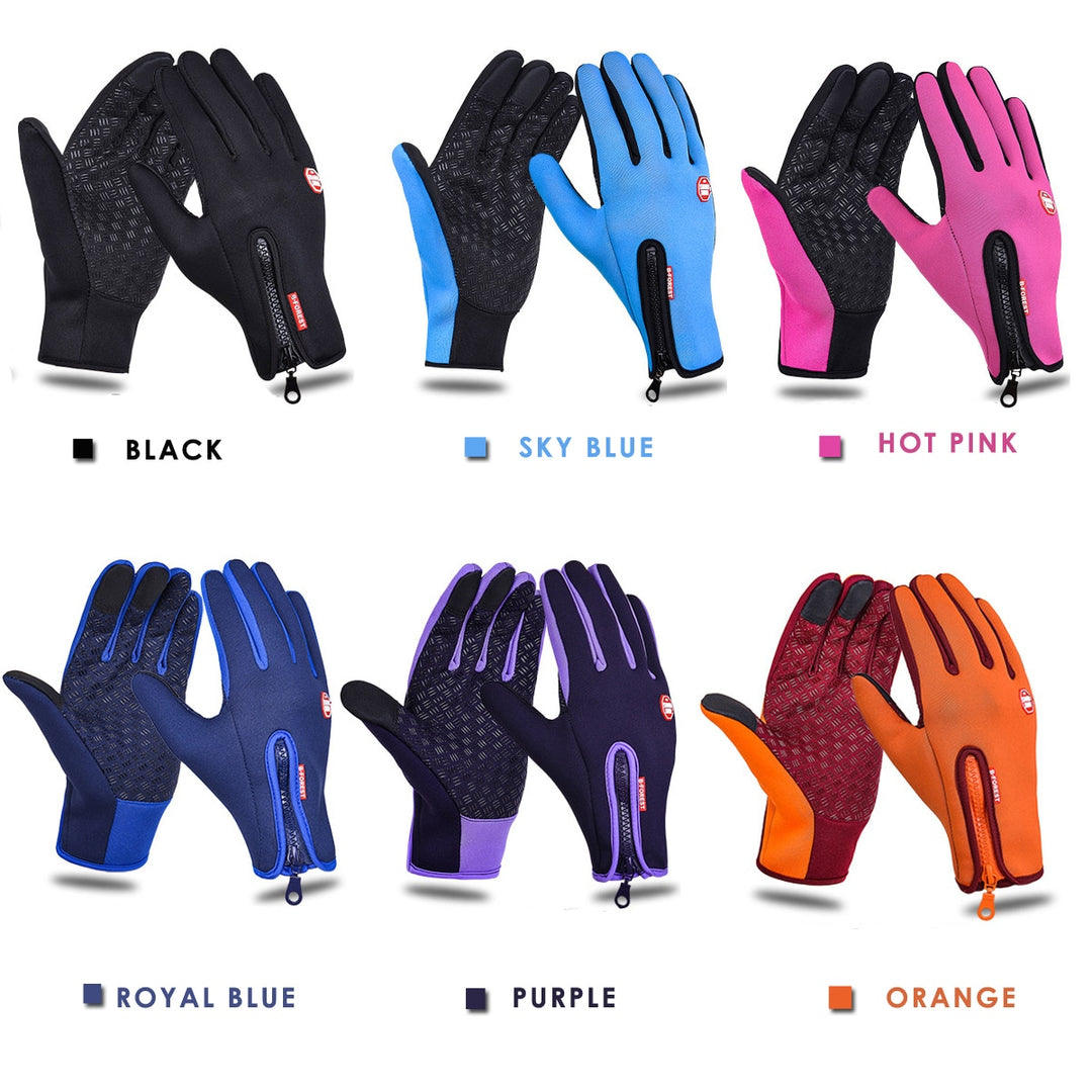 Anti-Slip Warm Touchscreen Cycling Gloves - Happy Health Star
