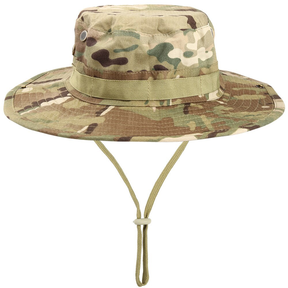 Camouflage Fishing Cap- Happy Health Star