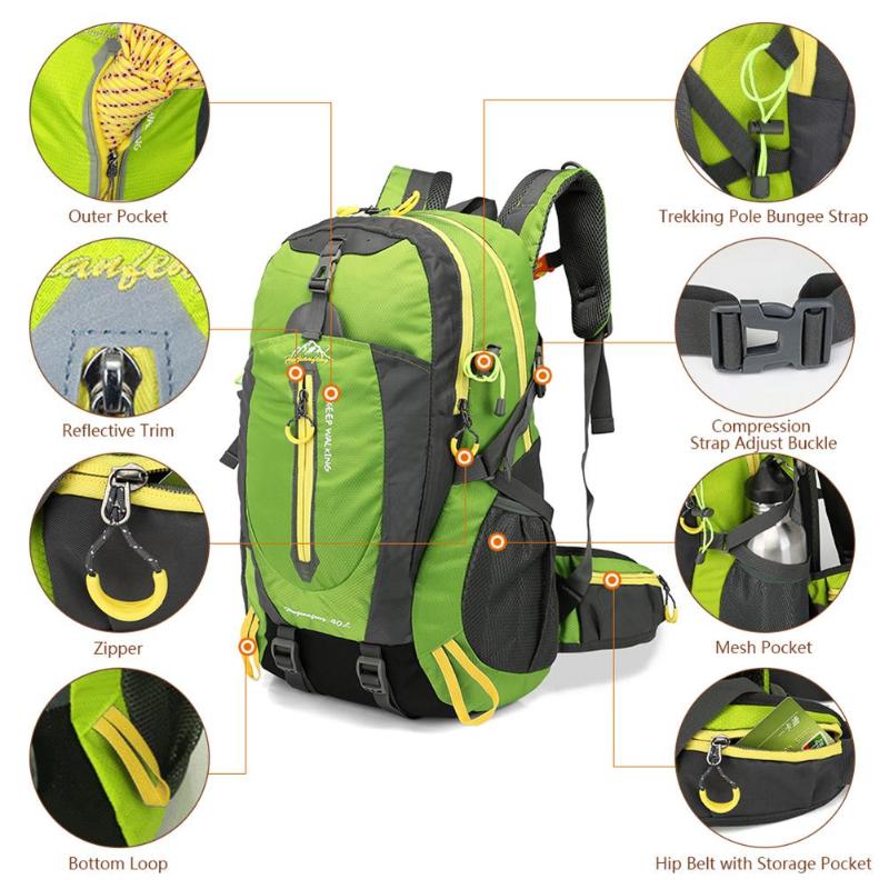 Waterproof Backpack for Hiking - Happy Health Star