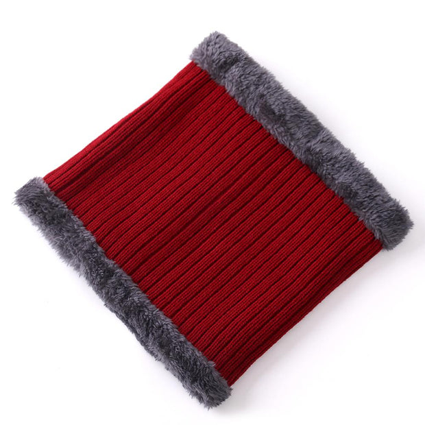 Knitted Warm Hat with Visor - Happy Health Star