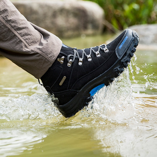 Leather Hiking Hunting Boots  