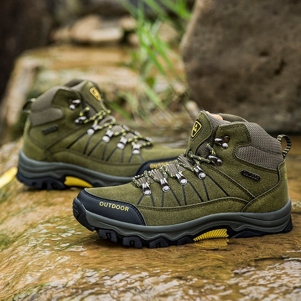 Leather Hiking Hunting Boots  