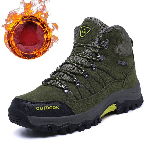 Leather Hiking Hunting Boots  