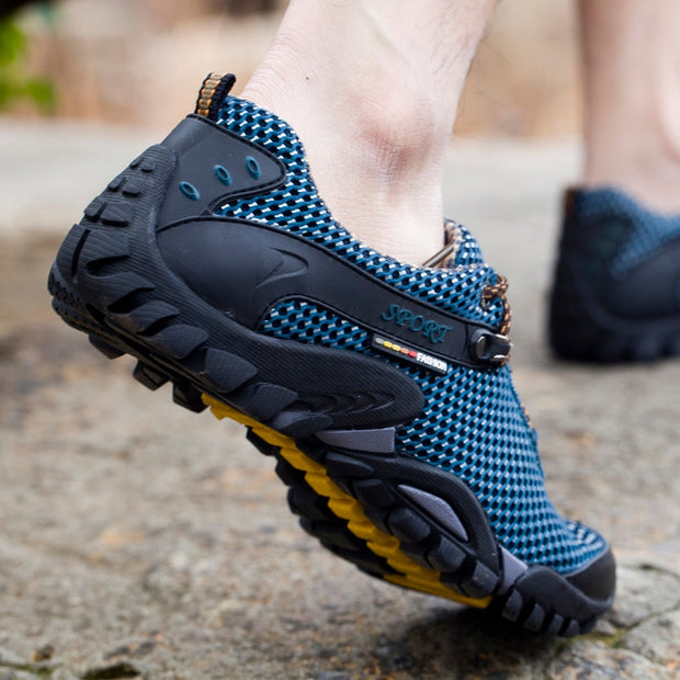 Lycra Sneakers Camping Sports Shoes - Happy Health Star