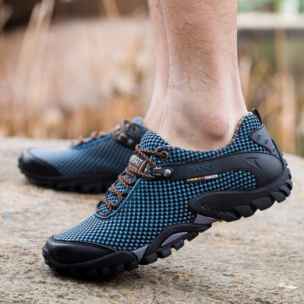 Lycra Sneakers Camping Sports Shoes - Happy Health Star