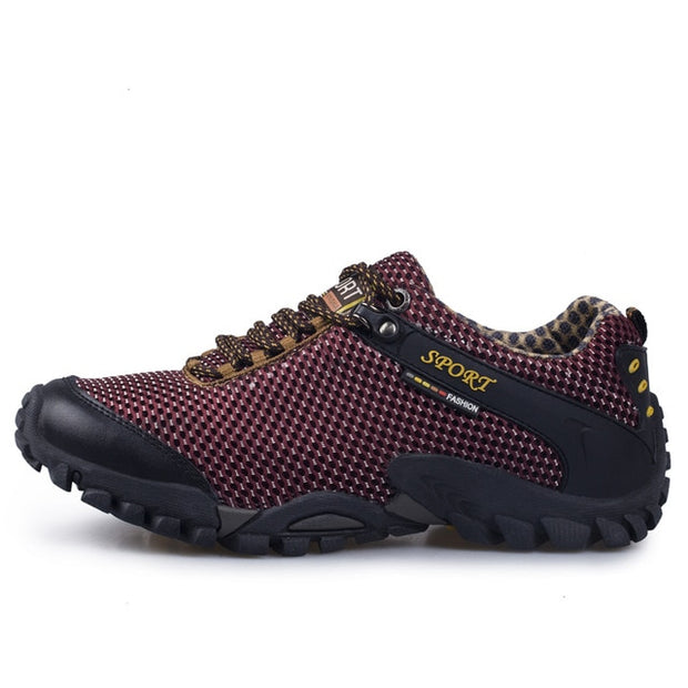 Lycra Sneakers Camping Sports Shoes                                   
