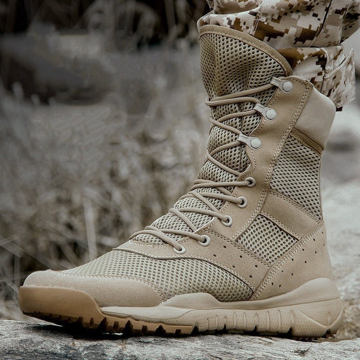 Combat Climbing Hiking Breathable Mesh Shoes - Happy Health Star