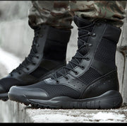 Combat Climbing Hiking Breathable Mesh Shoes                          