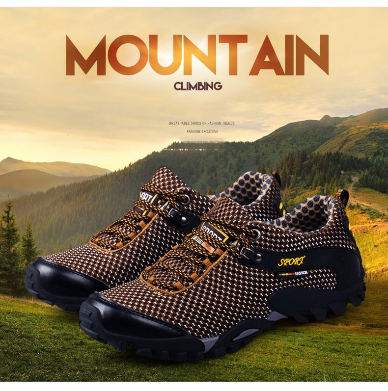 Lycra Sneakers Camping Sports Shoes - Happy Health Star