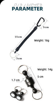 Outdoor & Hike Magnet Lanyards Retention Ropes