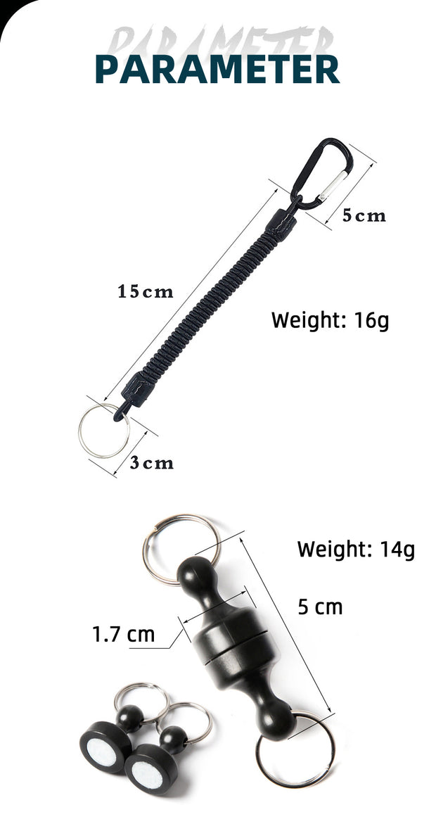 Outdoor & Hike Magnet Lanyards Retention Ropes