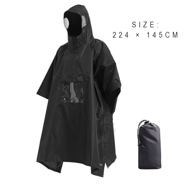 3 In 1 Military Waterproof Rain coat for Men and Women - Happy Health Star