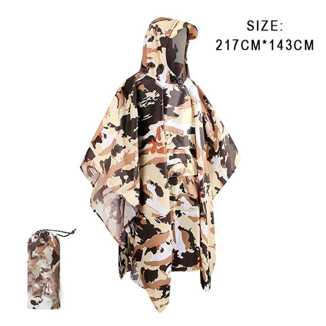 3 In 1 Military Waterproof Rain coat for Men and Women - Happy Health Star